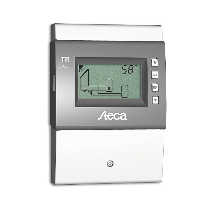Régulation solaire thermique STECA TRA502TT