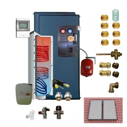 Kit chauffe-eau solaire 300 litres circulation forcée auto-installation