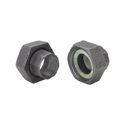 Jeu de 2 raccords circulateur en fonte 1''1/2F 1''F