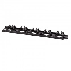 Rail de fixation tube plancher / mur chauffant