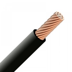 Câble H07VR noir 6 à 50mm² au mètre