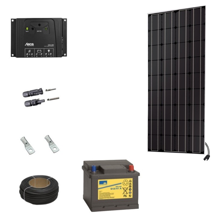 Kit solaire autonome 150 Wc - 12V - loisir - nord