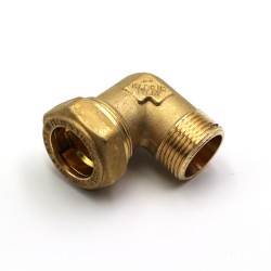 Raccord Rapide Inox Annelé Mâle Coudé