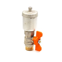 Purgeur solaire automatique 1/2'' mâle avec vanne