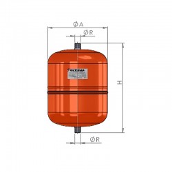 Vase additionnel de refroidissement solaire
