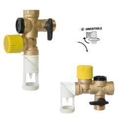 Groupe de sécurité sanitaire garde orientable