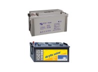 Batteries solaires plomb gel étanches