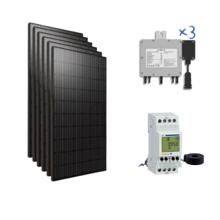 Kit solaire photovoltaïques avec routeur - autoconsommation optimisée