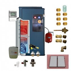 Kit chauffe-eau solaire 300 litres circulation forcée auto-installation